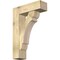 Ekena Millwork Olympic Block Rough Sawn Bracket w/ Offset Brace, Douglas Fir, 8"W x 26"D x 38"H BKT0806X26X38OLY05RDF - alternate 1